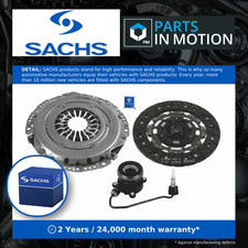 Clutch Kit 3pc (Cover+Plate+CSC) fits VAUXHALL INSIGNIA A 1.6 08 to 17 215mm New