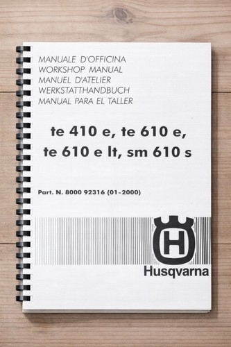 Husqvarna 410 610 lt sm - te, e-lt