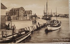 Vintage Postcard – Poole, The Quay – Frith’s Series
