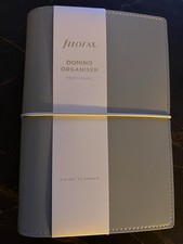 Filofax Domino Personal Organiser Grey Brand New
