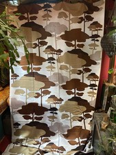 Unused Vintage 1970s Viscose Fabric / Per Metre  