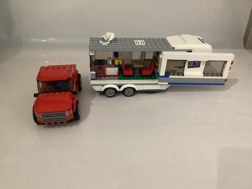 Lego camper van and car - camper,