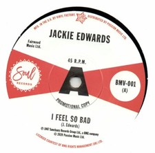 JACKIE EDWARDS I FEEL SO BAD /
