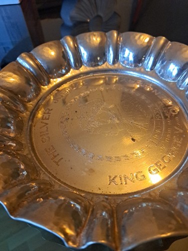 Rare chromium plate - rare, tray