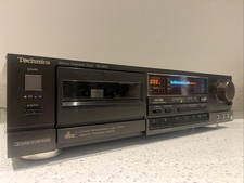 Technics Stereo Cassette Deck RS-B605 Dolby B-C NR HX PRO DBX - Excellent Cond