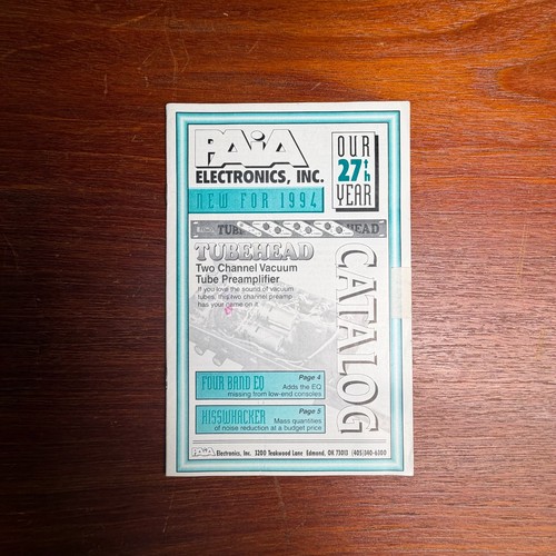 Vintage 1994 paia - vintage,