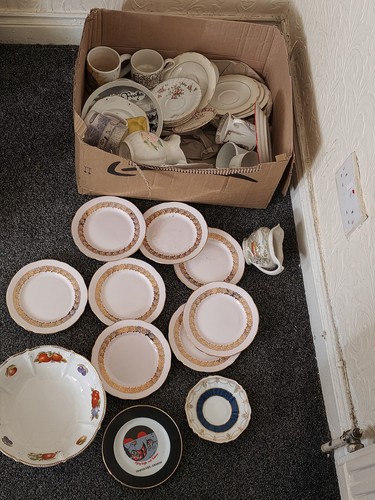 Large mixed lot vintage china - mixed,