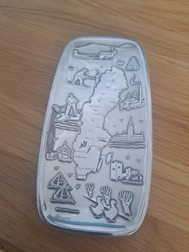 Silver plated swedish pindish - silver,