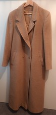 Vintage Ladies Cashmere And Wool Full Length Coat, House Of Fraser Circa 1984