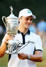 Martin Kaymer Signed 12X8