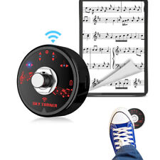UK Rechargeable Bluetooth Page Turner Pedal Wireless Foot Switch for Music Sheet