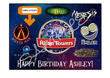 Personalised Alton Towers