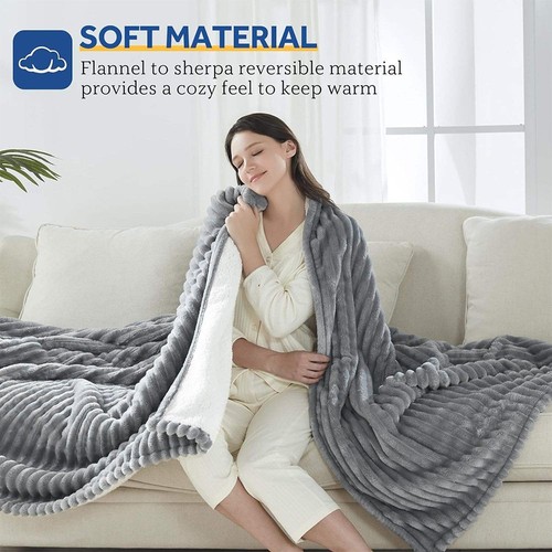 Electric heated throw over - electric,