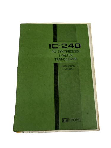 Vintage icom 240 meter - vintage, 2-meter