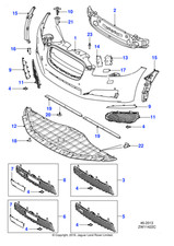 Jaguar Genuine Bumper Cover