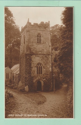 Cornwall postcard st just - postcard,