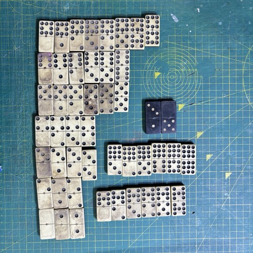 Antique dominos tiles - dominos, 48