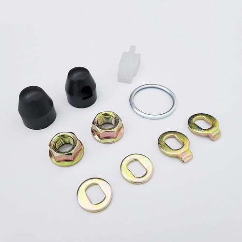 Bike hub motor axle - motor, nuts