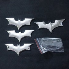 Chrome Silver Bat Metal Grille