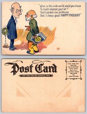 Professor Cartoon Happy