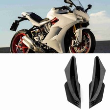 1 Pair Universal Motorcycle Winglet Aerodynamic Wing Kit Fits For