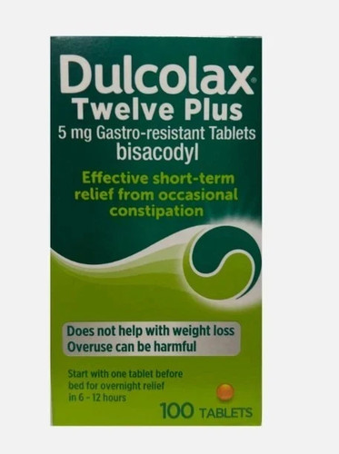 Dulcolax twelve plus 5mg - twelve,