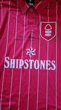 Nottingham Forest  Shirt Signed by Stuart Pearce