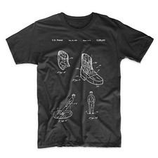 Michael Jackson Anti Gravity Shoes Art Patent T-Shirt. Black, White or Gray NEW
