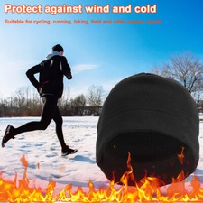 Mens Military Tactical Skull Cap Winter Warm Fleece Windproof Ski Beanie Hats