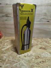 Topeak TubiBooster X Air Chamber Cycle / Bike / Cycling Floor Tyre Pump