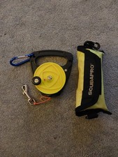 Scubapro Scuba Diving Reel And DSMB Delayed Surface Marker Bouy