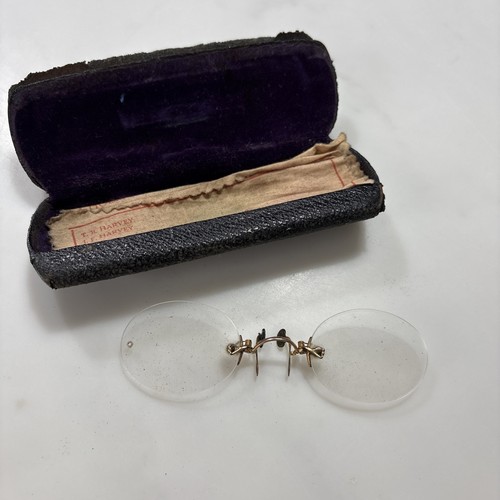 Antique prince nez spectacles - nez,