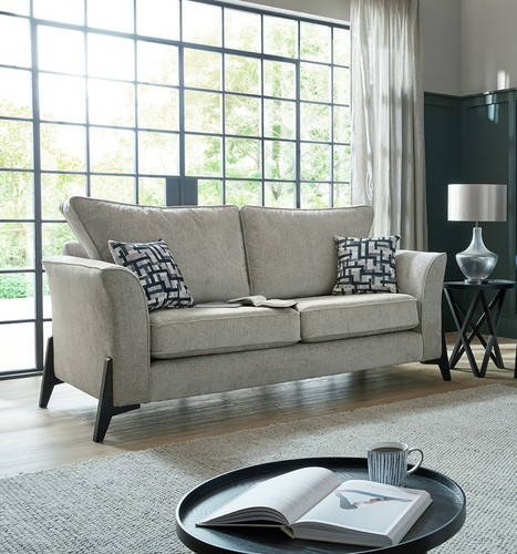 Beige modern high - modern, fabric