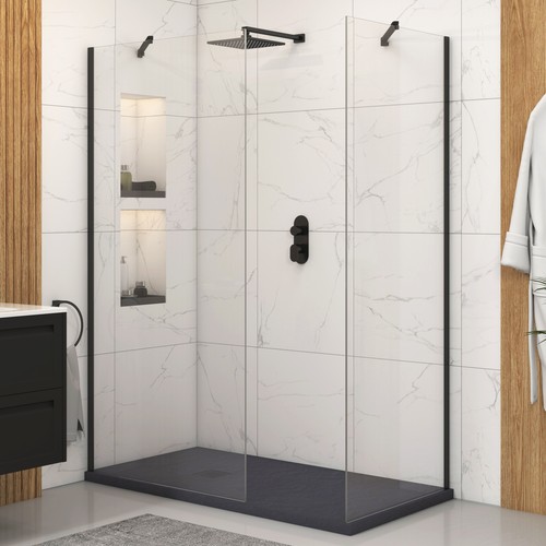 Walk shower enclosure - in,