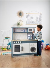 Wooden Kids Play Kitchen Set