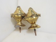 Victorian Brass Curtain Pole