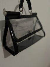Dolce & Gabbana Kim Sicily Medium Clear Crossbody Bag | RRP £1,600