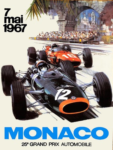 Grand prix 1967 retro replica - grand,