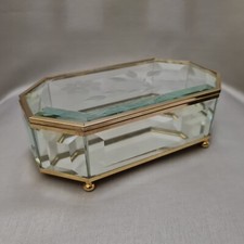 Vintage Jewellery Box, Etched