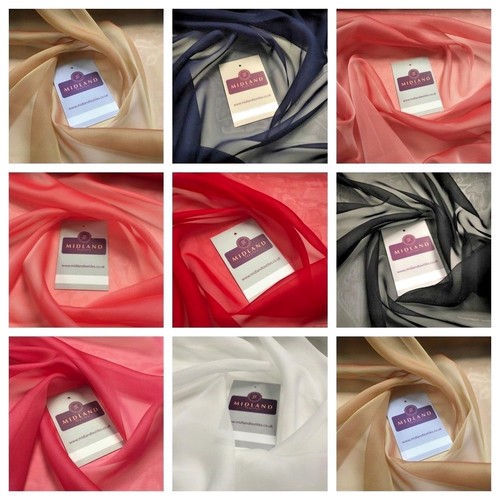 Plain catonic chiffon - chiffon, ideal