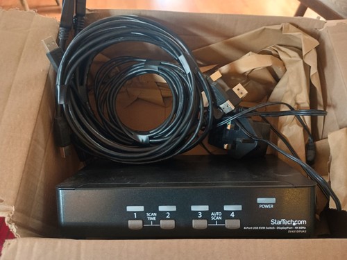 Startech port kvm switch 4k - 4-port,