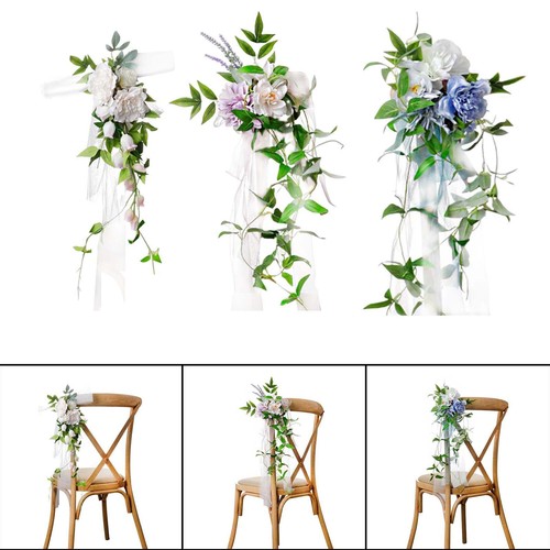 Wedding chair decorations with - wedding,