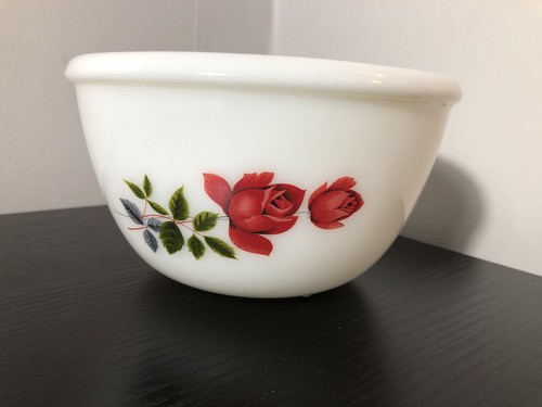 Vintage jaj pyrex june rose - jaj,