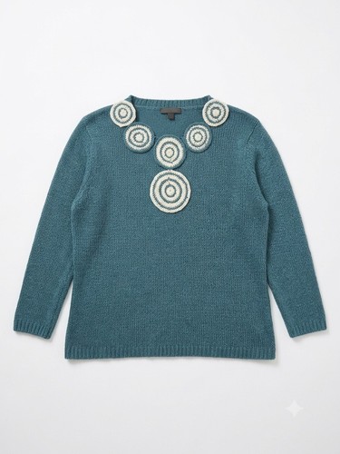 Stephen teal green - teal, knit
