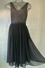 SIZE 10 MONSOON BLACK BEADED