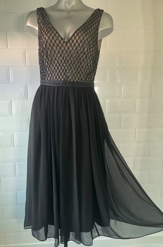 Size monsoon black beaded - monsoon,