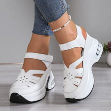 New Women's Closed Toe Hollow