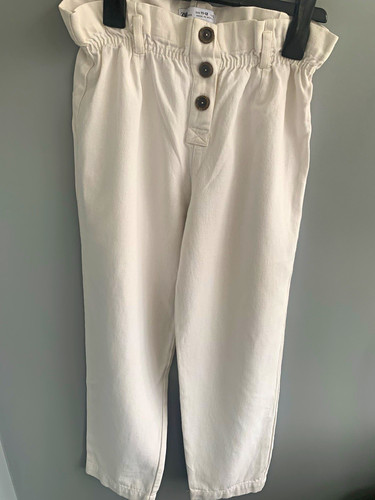 Zara girls white cotton - ,