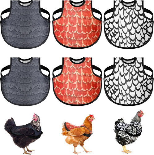 6pcs chicken saddles - for, hens