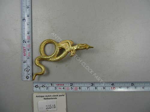 Original brass left corner - original,